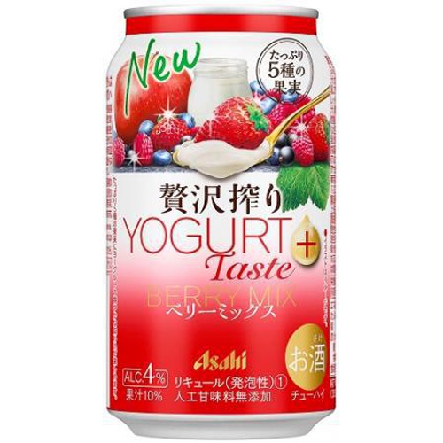 アサヒ 贅沢搾りプラス ベリーミックス 350ml