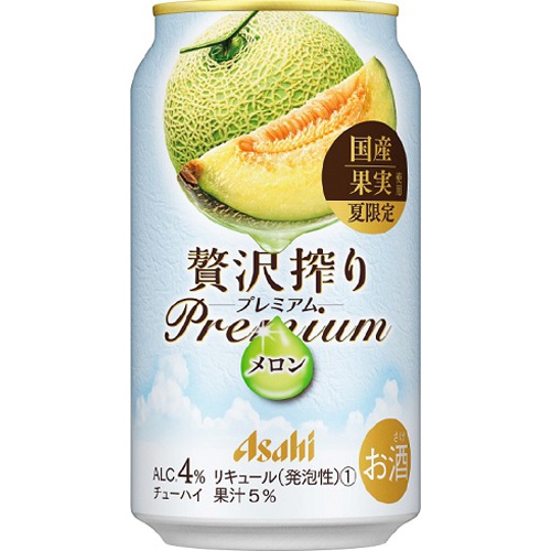 贅沢搾りプレミアム 国産メロン 350ml【夏限定】