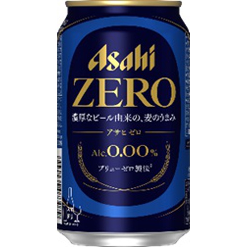 アサヒ ゼロ 350ml[ノンアルコール]