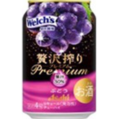 アサヒ 贅沢搾りプレミアム ぶどう 缶350ml