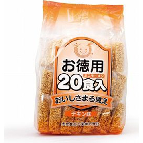 大黒 お徳用ミニラーメンチキン味 20食入