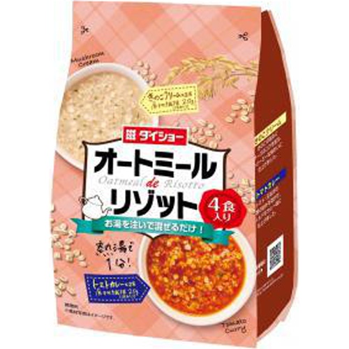 ダイショー オートミールdeリゾットきのこ&カレー