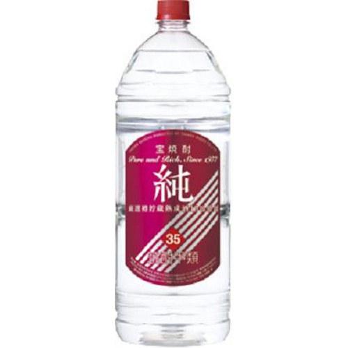 宝焼酎「純」35度 4Lペット