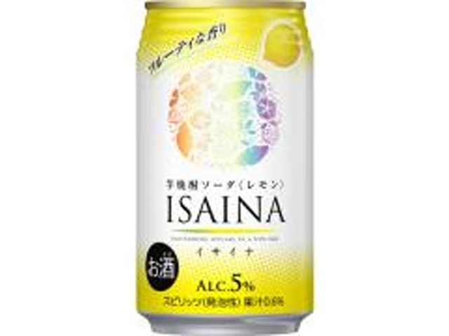 寶 ISAINA芋焼酎ソーダ〈レモン〉350ml【04/07 新商品】