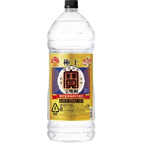 宝 極上宝焼酎20度 4Lペット