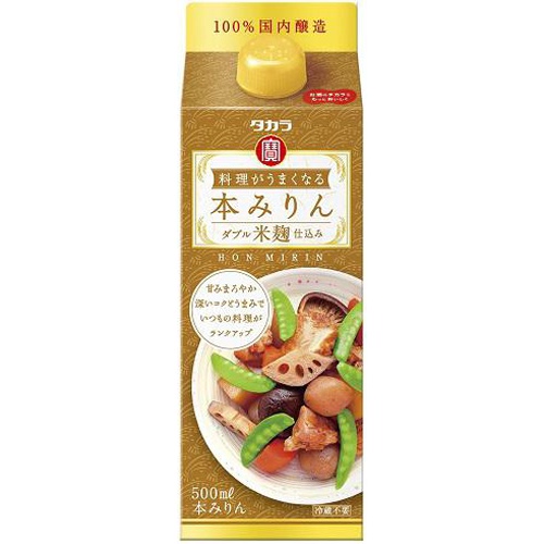 宝 料理がうまくなる本みりんダブル米麹仕込500ml