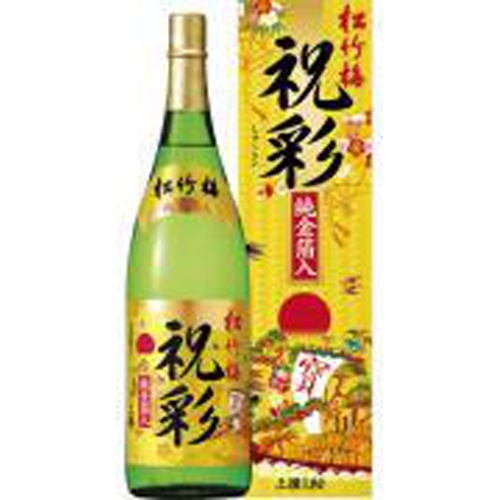 上撰松竹梅 祝彩純金箔入 1.8L