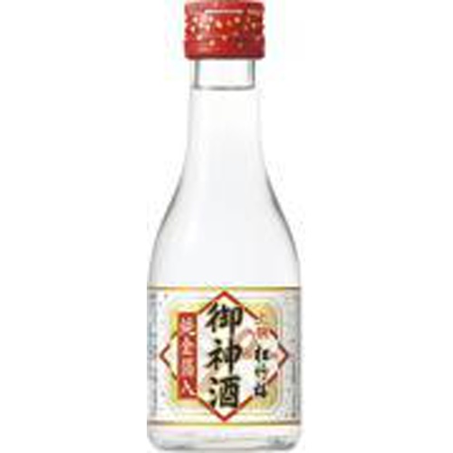 松竹梅 御神酒純金箔入 180ml