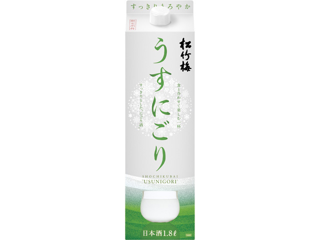 松竹梅 うすにごり 1.8Lパック【09/30 新商品】