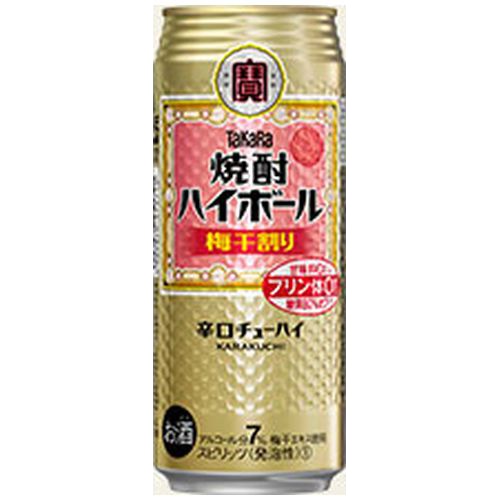 宝 焼酎ハイボール 梅干割り 500ml