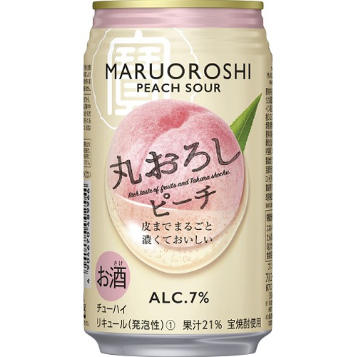 宝 丸おろし ピーチ 350ml