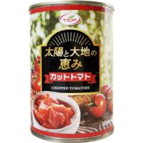 天長食品 太陽と大地の恵みカットトマト 390g