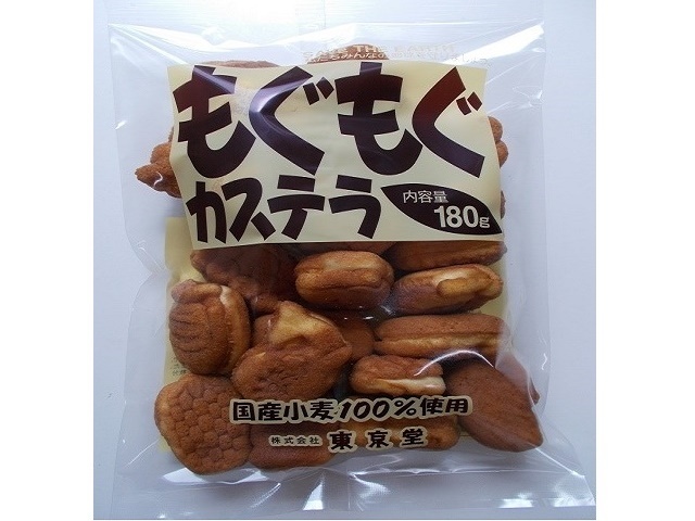 東京堂 もぐもぐカステラ 180g【09/10 新商品】