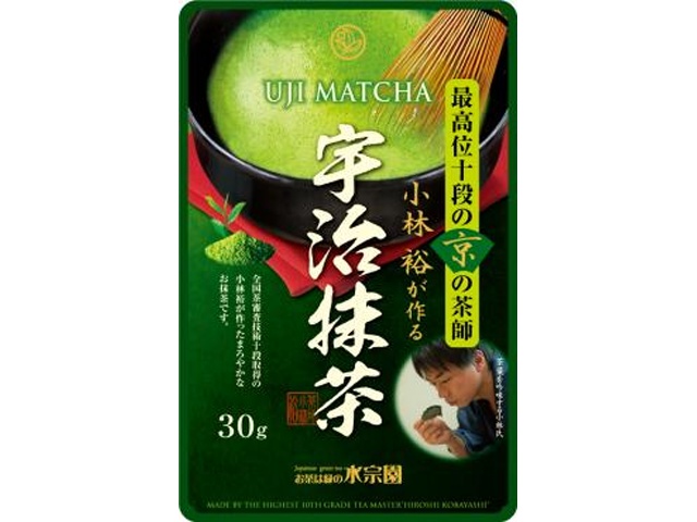 水宗園 最高位茶師十段 宇治抹茶30g【11/01 新商品】