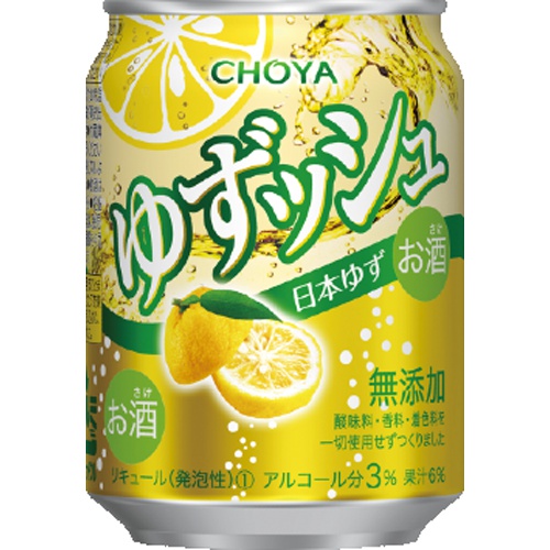 チョーヤ ゆずッシュ 250ml