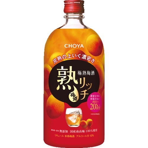 チョーヤ 極熟梅酒熟リッチ 720ml