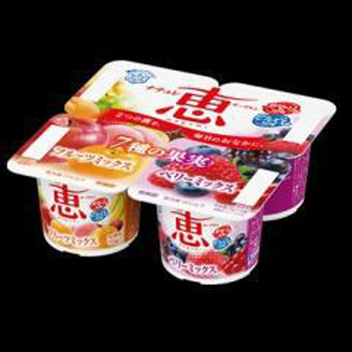 ナチュレ恵7種の果実フルーツM+ベリー70g4【11/07 新商品】