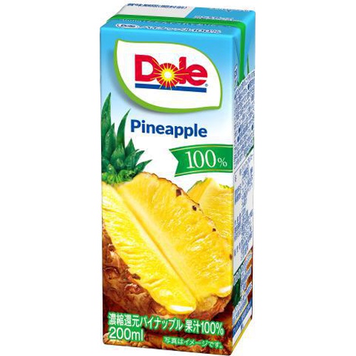 Dole パイナップル100% 200ml