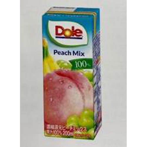 Dole ピーチミックス100% 200ml