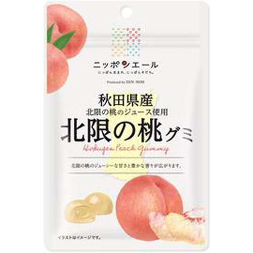 全国農協食品 秋田県産北限の桃グミ40g