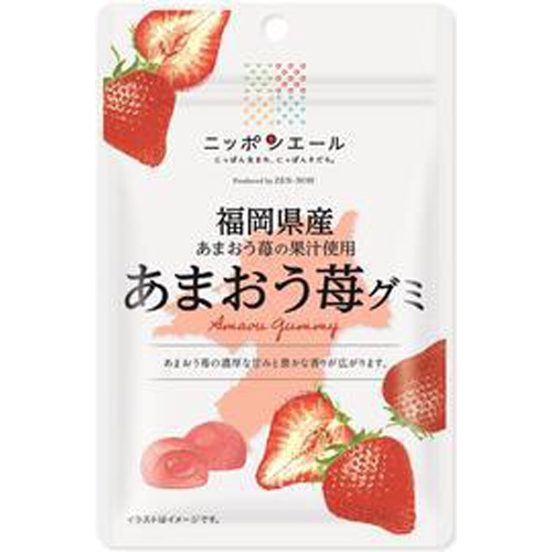 全国農協食品 福岡県産あまおう苺グミ40g