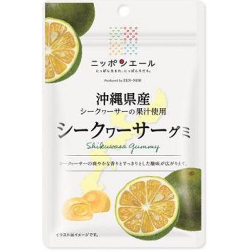 全国農協食品 沖縄県産シークワーサーグミ40g