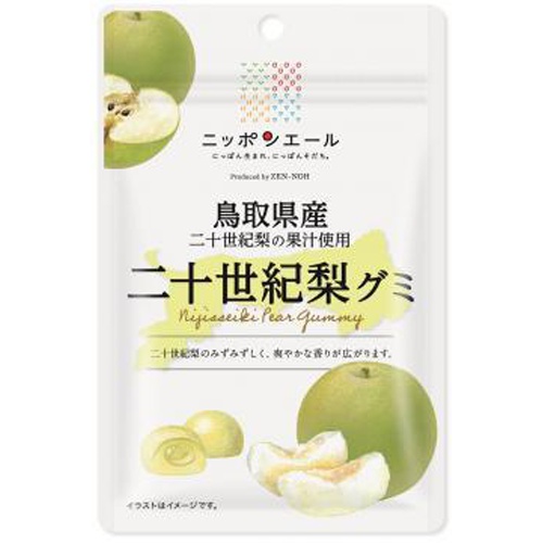 全国農協食品 鳥取県産二十世紀梨グミ 40g