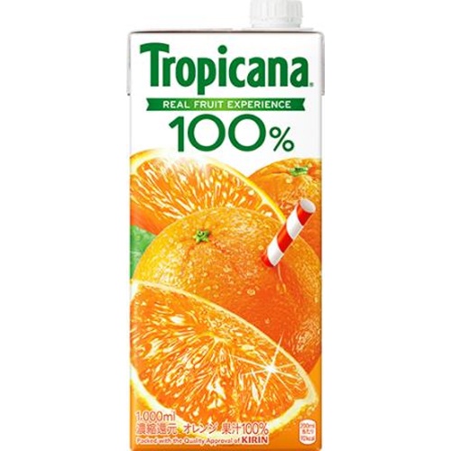 トロピカーナ 100% オレンジLL紙1000ml