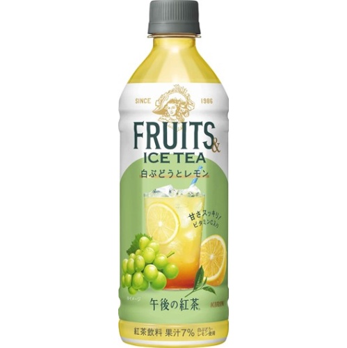 午後の紅茶 白ぶどうとレモン P500ml【09/23 新商品】