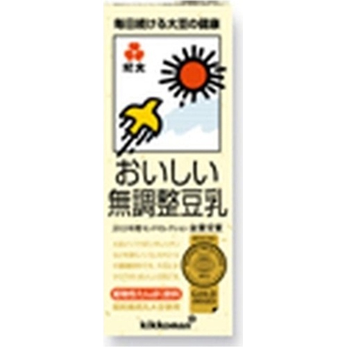 【萬】ソイF おいしい無調整豆乳 紙200ml