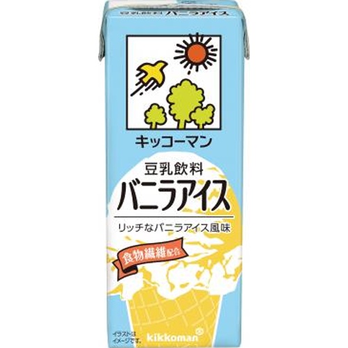 【萬】ソイF 豆乳飲料バニラアイス 紙200ml