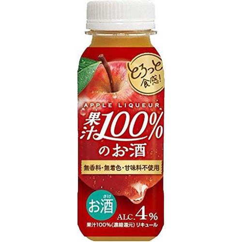 ドトール 果汁100%のお酒 アップル 200ml