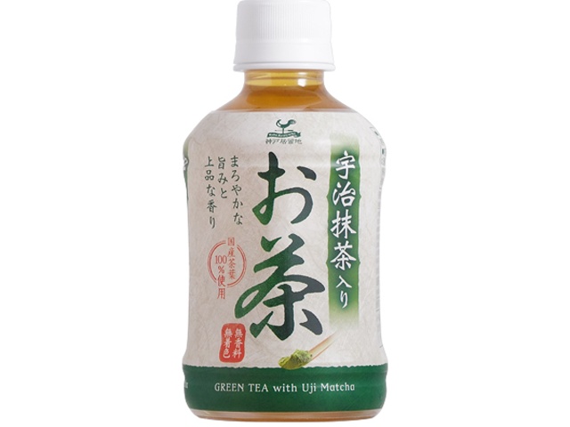 神戸居留地 宇治抹茶入りお茶 P280ml【10/04 新商品】