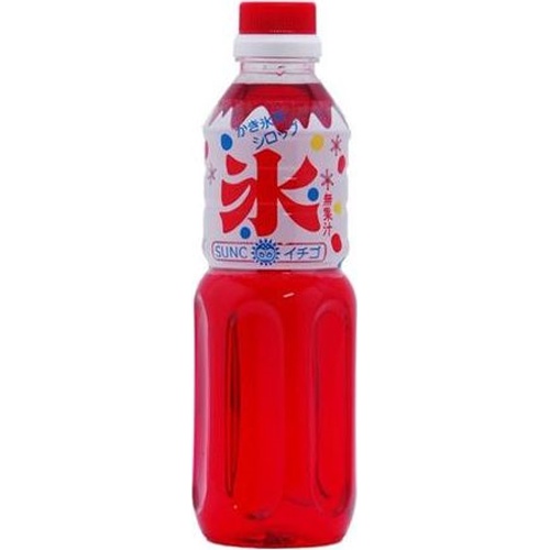 サンクラウン 家庭用かき氷シロップイチゴ500ml