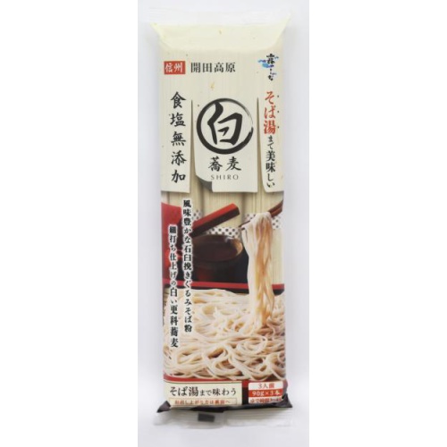 はくばく そば湯までおいしい蕎麦 白270g