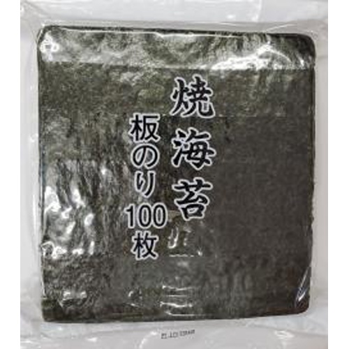 金原 韓国産焼海苔 板のり100枚(業)