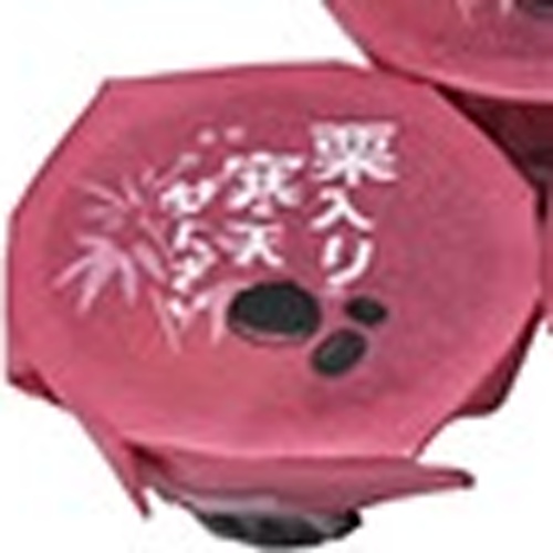 つるや 栗入り寒天ぜんざい