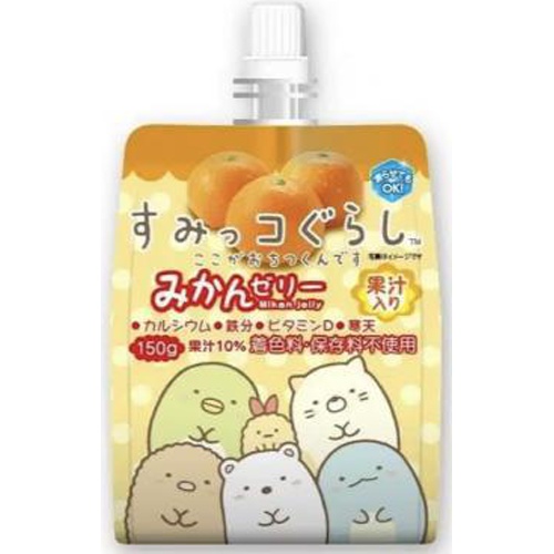 ヨコオ すみっこぐらしオレンジゼリー 150g
