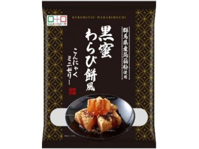 ヨコオ 黒蜜こんにゃくわらび餅風 500g【09/20 新商品】