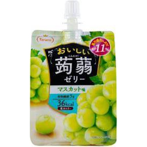 たらみ おいしい蒟蒻ゼリーマスカット味150g