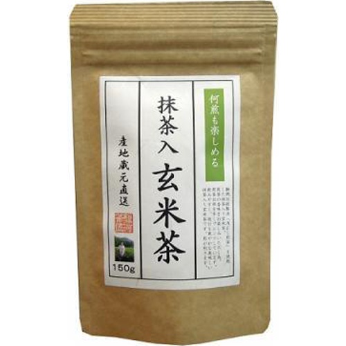葉桐 香味良 抹茶入玄米茶150g