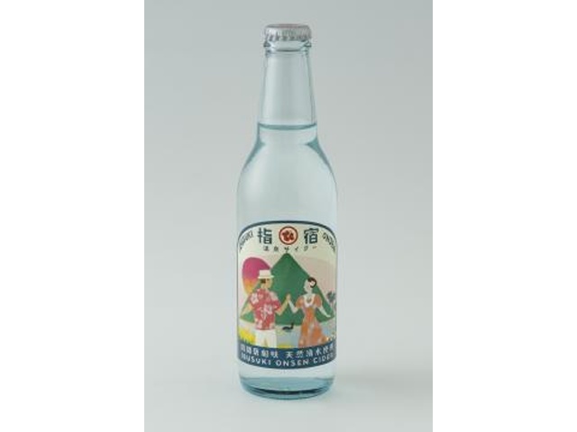 友桝 指宿温泉サイダー 瓶330ml【02/13 新商品】