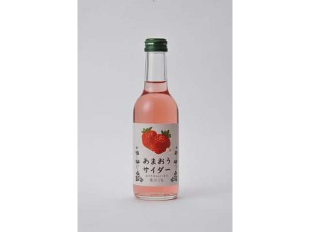友桝 あまおうサイダー 瓶245ml【02/20 新商品】