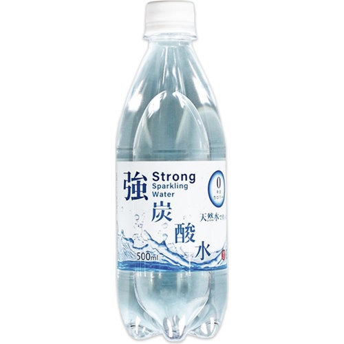 T・友桝 強炭酸水 P500ml