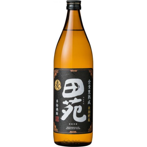 田苑 25度黒ラベル麦 900ml