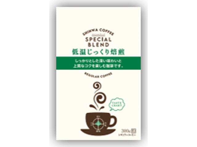 進和 低温じっくりスペシャルブレンド 粉220g【09/25 新商品】