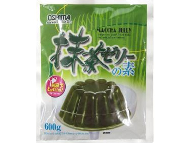 大島 抹茶ゼリーの素 600g【12/04 新商品】