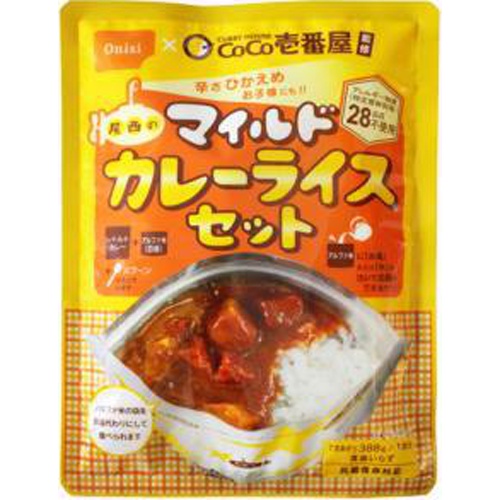 尾西 COCO壱マイルドカレーライスセット260g