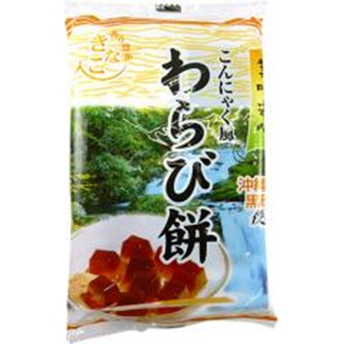 栄伸堂 こんにゃく風わらび餅黒糖 170g