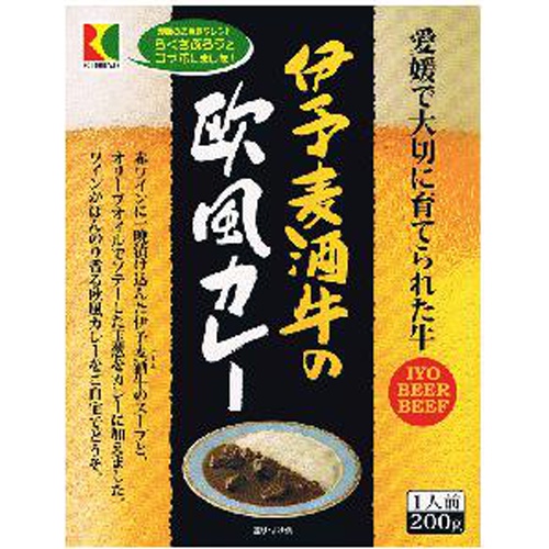 エフジー 伊予麦酒牛の欧風カレー 200g【06/06 新商品】